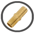Brass Hose Joiners / Splicers / Connectors